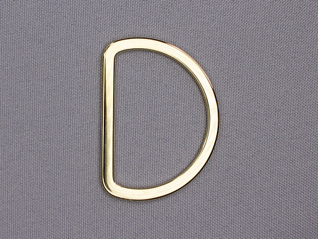 D-ring 40mm goud