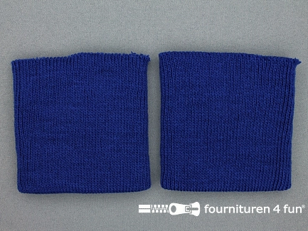 Manchetten kobalt blauw
