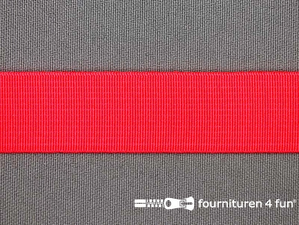 Gekleurd soepel elastiek - 20mm - neon roze
