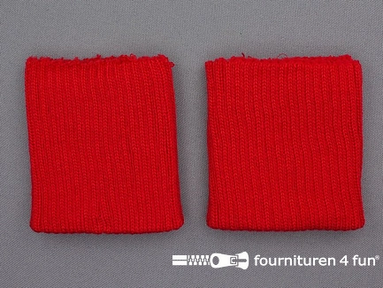 Manchetten extra grof rood