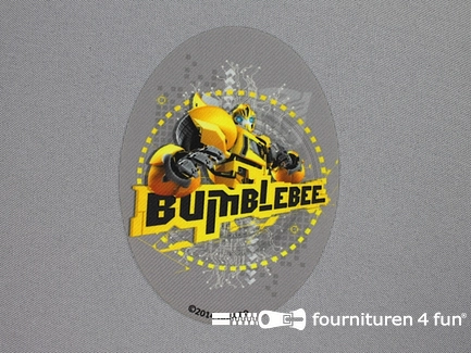 Transformers applicatie 80x110mm Bumblebee