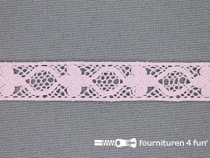 Ibiza broderie 13mm licht roze