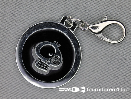 Halsband decoratie 25mm - skull