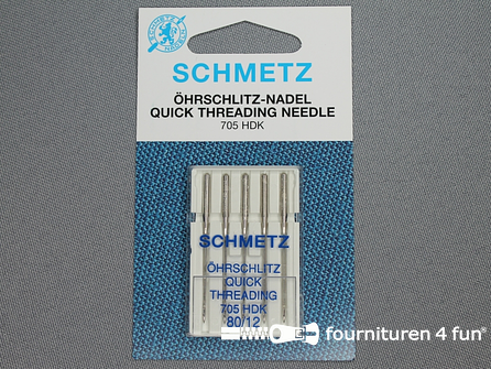 Schmetz machinenaalden - quick threading - 80