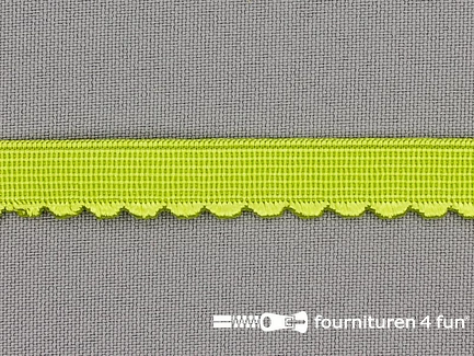 Elastisch kant 10mm lime groen