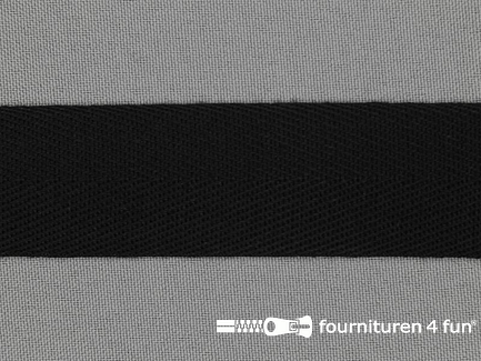 Rol 50 meter luxe keperband 28mm zwart