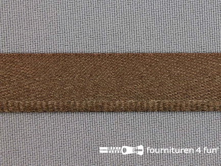 Kaart / Rol 25 meter stootband 15mm licht bruin