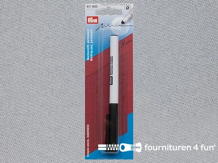Prym markeerstift permanent extra fijn - zwart - 611800