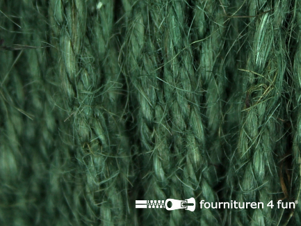 Jute koord 4mm jagers groen