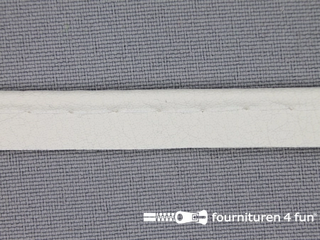 Skai paspelband - 10mm - off white