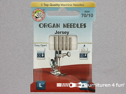 Organ Needles naaimachine naalden - Jersey 70