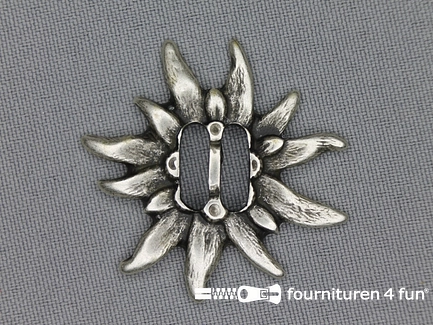 Landhuis versiering 40mm edelweiss