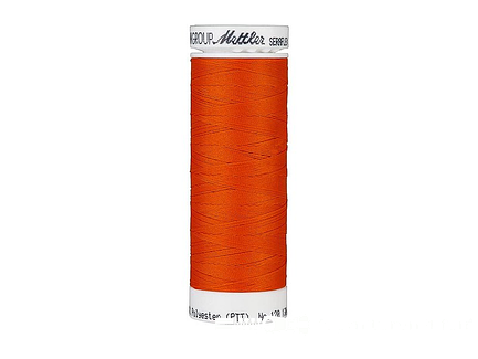Mettler Seraflex - elastisch machinegaren - donker oranje (0450)