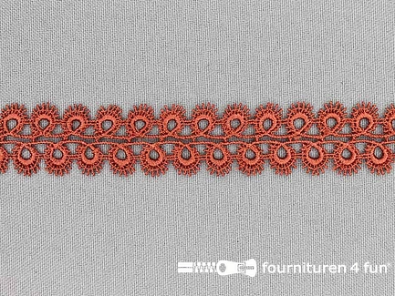 Nylon broderie 20mm brique