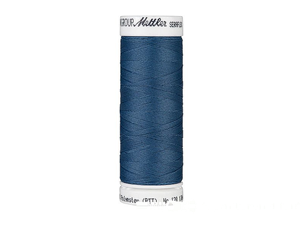 Mettler Seraflex - elastisch machinegaren - donker jeansblauw (0698)
