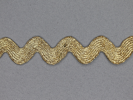 Zigzag band goud XL 30mm 