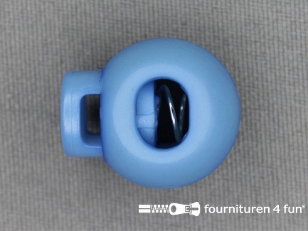 Koordstopper - 22mm - bal - aqua blauw