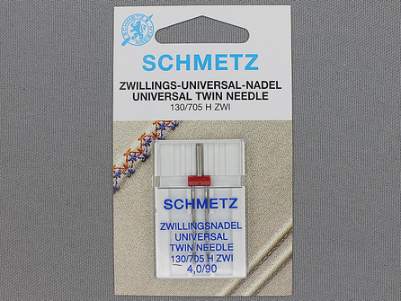 Schmetz tweeling 1 naald 4.0-90