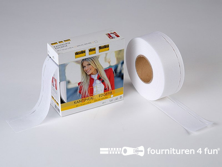 Vlieseline® kantenfix 50mm wit per meter