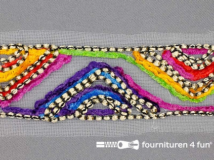 Jacquard band 40mm multicolor