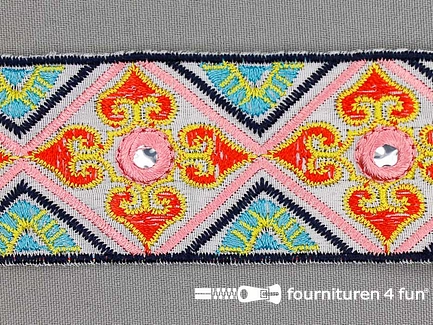 Jacquard band 45mm multicolor
