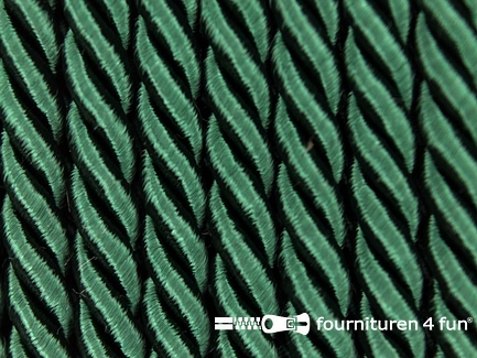 Viscose meubel koord - 5mm - flessen groen