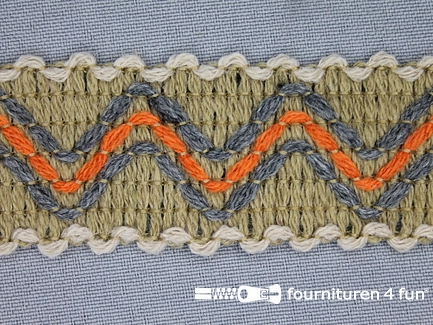 Indianenband 33mm zand