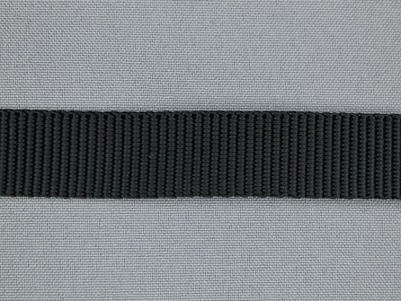 Parachute band 20mm zwart