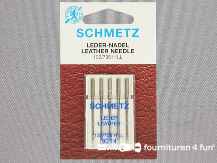 Schmetz machinenaalden - leder - 90