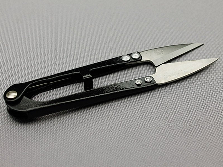 Draadschaartje - Naaischaartje 10,5cm - zwart