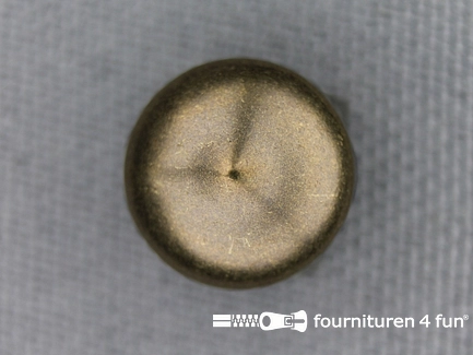 Studs 12mm bol rond brons - 50 stuks