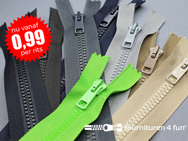 STUNTPRIJS - Bloktand met 2 schuivers