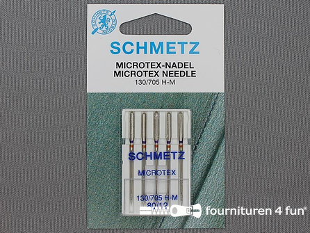 Schmetz machinenaalden - microtex - 80