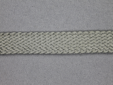 Leatherlook tress band 20mm grijs