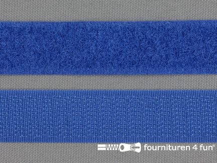 Klittenband - 20mm - koren blauw