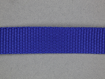 Parachute band 20mm kobalt blauw