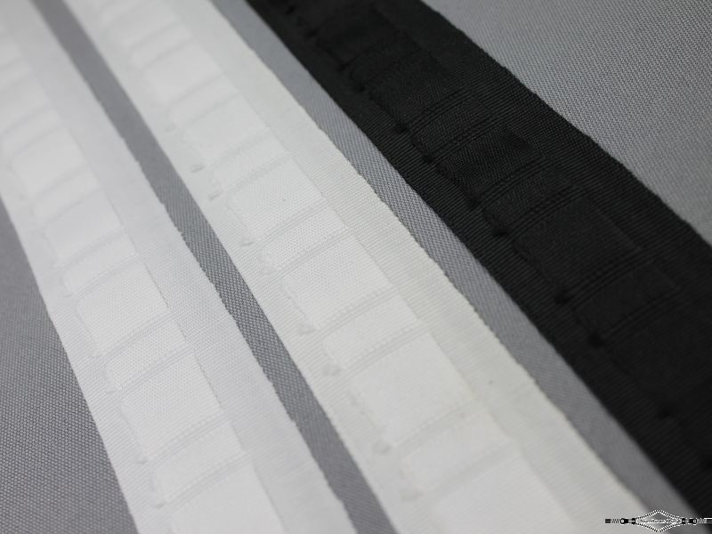 Plooiband 30mm nylon, zonder koord