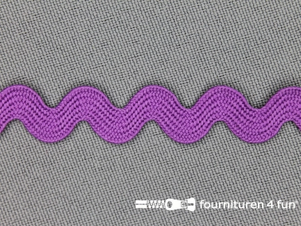 Zigzag band 11mm milka paars