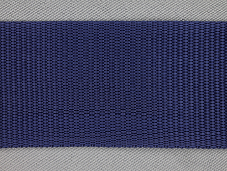 Parachute band 50mm donker blauw