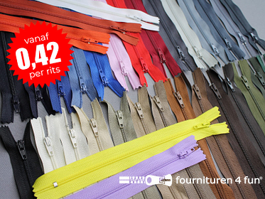 STUNTPRIJS - Assortiment nylon ritsen