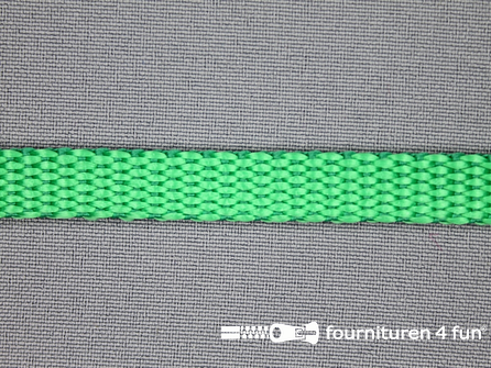 Halsband uni colour 10mm groen
