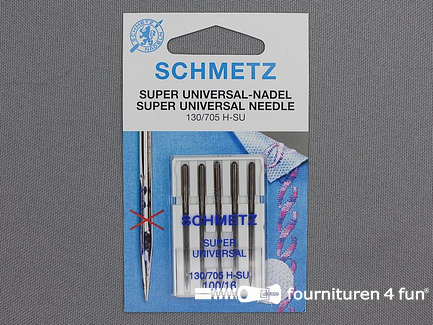 Schmetz machinenaalden - super universal - anti plak - 100