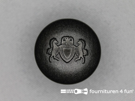Mantel knoop 23mm wapen