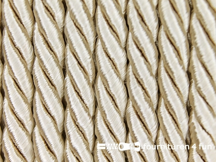 Viscose meubel koord - 5mm - beige