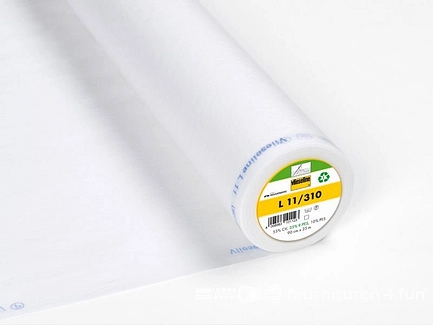 Rol 25 meter x 90cm Vlieseline - L11 - wit 