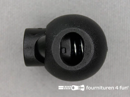 Koordstopper - 25mm - bal - zwart