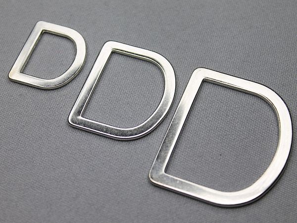 Platte D-ringen