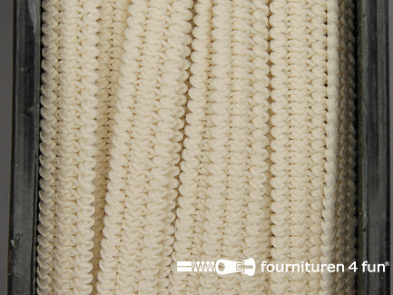 Rol 50 meter soepel elastiek 5mm beige