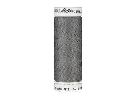 Mettler Seraflex - elastisch machinegaren - platinum grijs (0318)