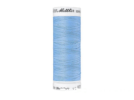 Mettler Seraflex - elastisch machinegaren - licht blauw (0271)